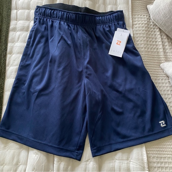 ZELOS Other - Zelos Athletic Navy Blue Shorts Sz Medium